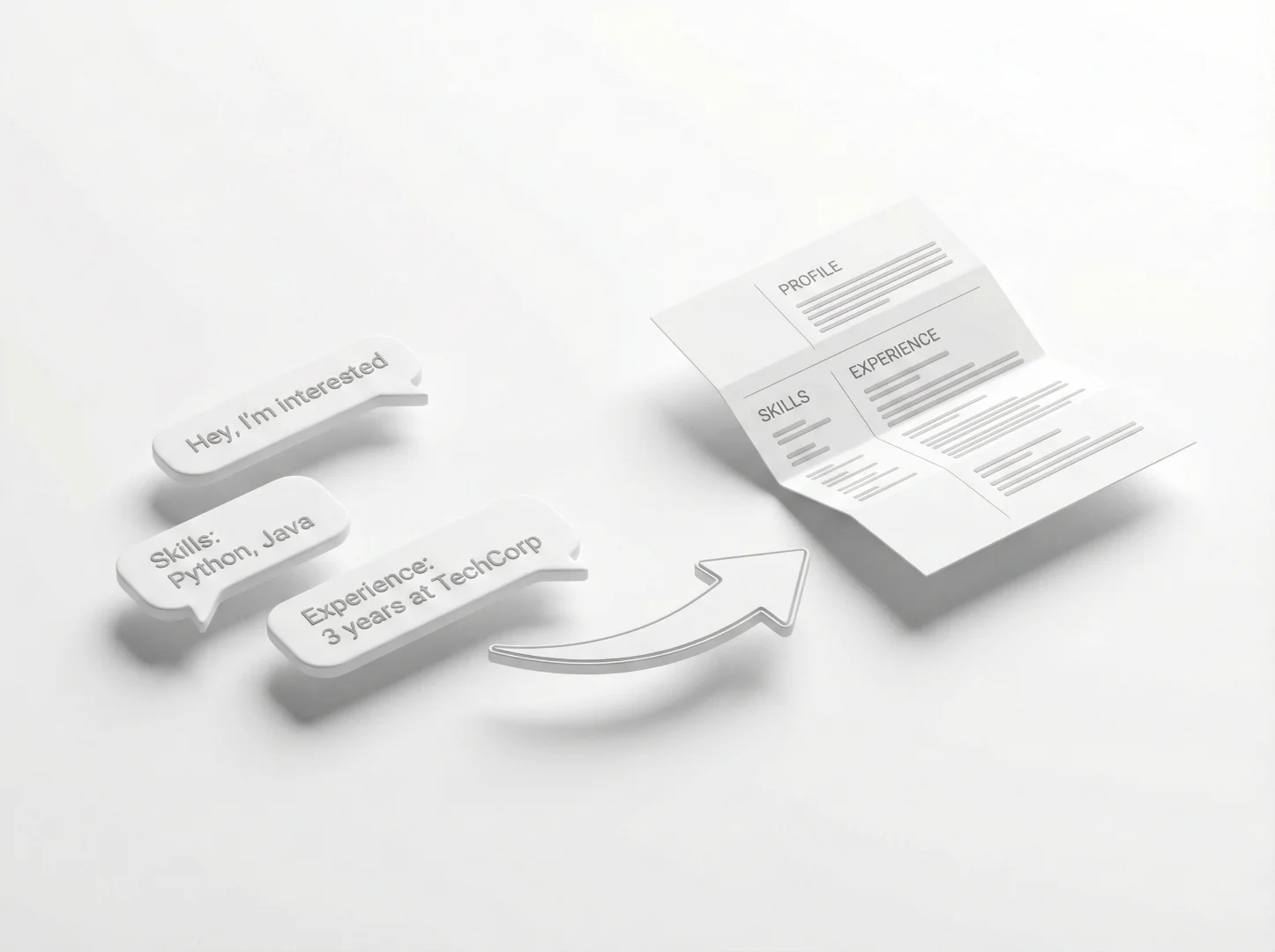 Chat-to-CV: Unlocking Hidden Talent